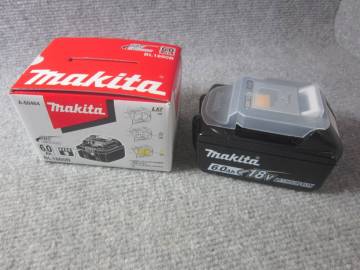 (5831) 新品 makita マキタ バッテリ BL1860B 雪マーク 飛行機マーク 6.0Ah 18V