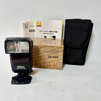 26-015A【通電、発光確認・美品】￥1円〜即決有りニコン Nikon SPEEDLIGHT SB-600