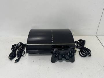 【SONY PS2対応機種 ハイスペック PS3 本体セット HDD 60GB CECHA00 純正コントローラー 電源ケーブル PS3最上位モデル 初期化済み】833