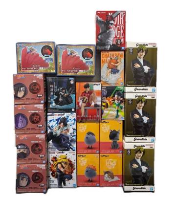 【1円〜】最新含む フィギュア 鬼滅の刃 呪術廻戦 ハイキュー　チェンソーマン　ワンピース　ナルト　HUNTER&times;HUNTER 20体セット