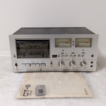 PIONEER CT-9 パイオニア ステレオ カセットデッキ STEREO CASSETTE TAPE DECK 取扱説明書付き 動作品 オーディオ機器
