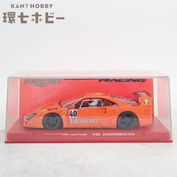 3RB82◆フライ スロット 1/32 レーシング フェラーリ F40 イエーガーマイスター 未検品現状/スロットカー SLOT CAR RACER FERRARI FLY 送60