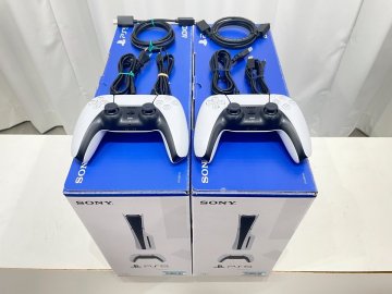 【中古ゲーム機】 PlayStation5 (1TB) CFI-2000A01 ディスクドライブ搭載機 2台セット ■SIE★Joshin6556(現状品)【1円開始・送料無料】