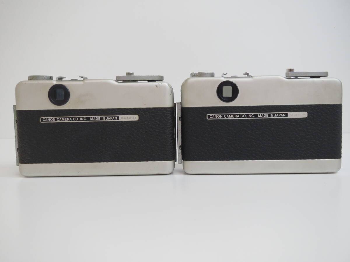  (a-3)　Canon　キャノン　demi EE17 / SH 30㎜ 1:1.7　フィルムカメラ　2点セット