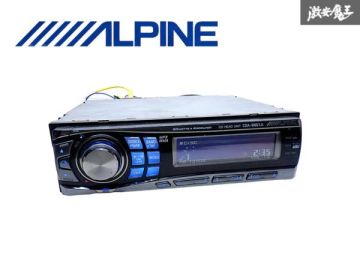 【動作OK】 ALPINE アルパイン CDA-9857Ji CD プレーヤー オーディオ デッキ 1DIN 即納 棚N-1★