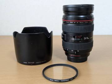 ★ Canon キヤノン EF 24-70mm f/2.8 L USM カメラレンズ オートフォーカス 中古★ #566