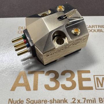 元箱付 audio-technica オーディオテクニカ MCカートリッジ AT33E LC-OFC