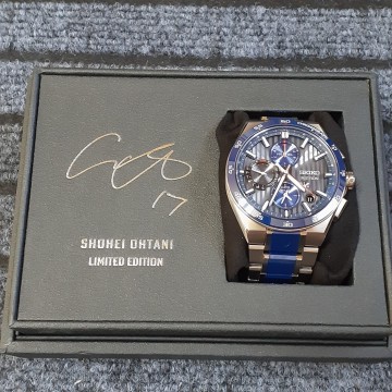 美品 セイコー アストロン ネクスター 2024大谷翔平モデル 5X83-0AF0-1 SBXC165 