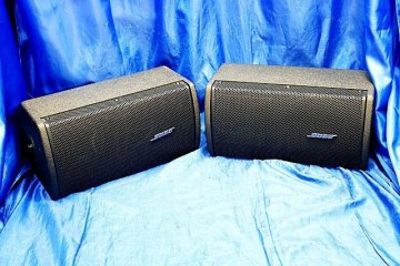 BOSE/ボーズ RMU105 RoomMatch Utility スピーカー ペア ブラック 超小型2ウェイスピーカー 音響 63437Y