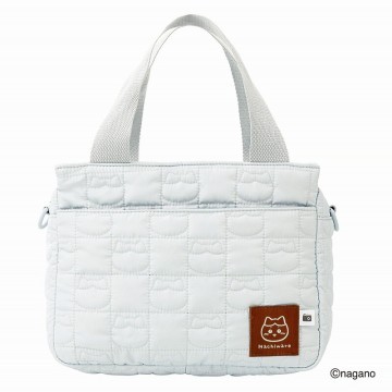 1 215 ちいかわ くすみブルー 2WAY キルティングバッグ ハチワレver.送料450円