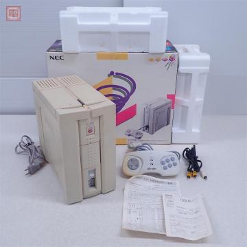1円〜 動作品 PC-FX 本体 日本電気 NEC 箱付【40