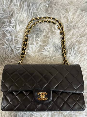 極美品★1円スタート★CHANEL シャネル Wフラップ25 ココマーク マトラッセ ターンロック チェーンショルダーバッグ ヴィンテージ