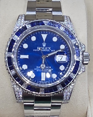 ROLEX ロレックス♪サブマリーナ116610LN&rarr; 116659SABR仕様（シークレットモデル仕様）♪メンズ♪アフターダイヤモンド VSクラス　