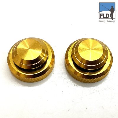 ダイワ TDジリオン PEスペシャル 100H メカニカルブレーキノブ 2個セット【中古Sランク】パーツNo.6H1:45901 メーカー生産終了
