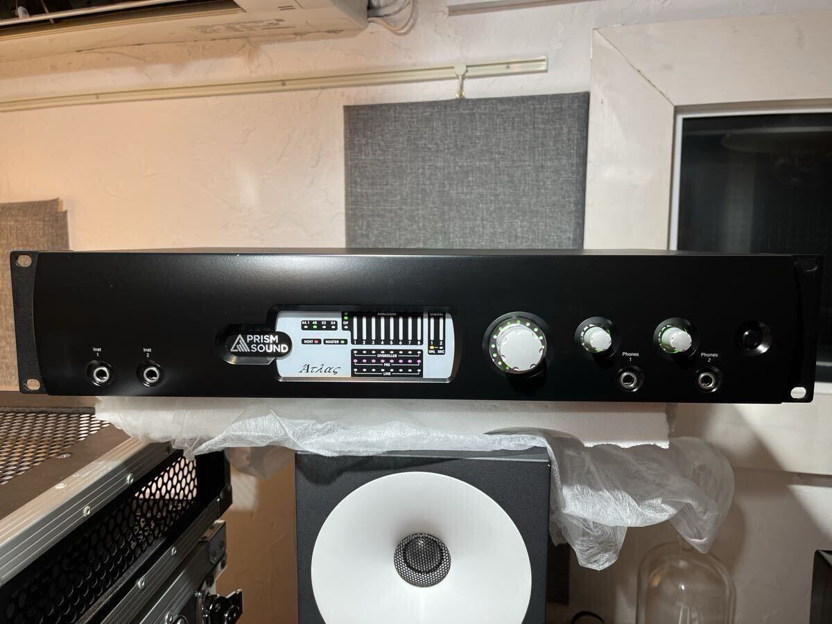  【稀少！１円〜定価962,500円】Prism Sound Atlas MDIO-PTHDX付属 オーディオインターフェイス AVID BURL LYNX APOGEE CRANE SONG