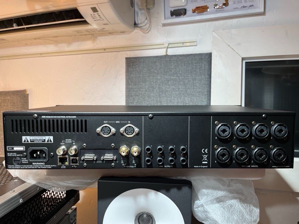  【稀少！１円〜定価962,500円】Prism Sound Atlas MDIO-PTHDX付属 オーディオインターフェイス AVID BURL LYNX APOGEE CRANE SONG