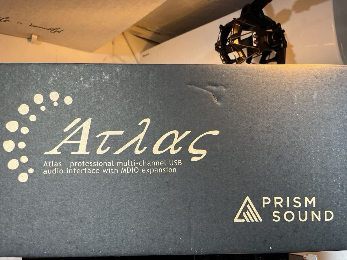  【稀少！１円〜定価962,500円】Prism Sound Atlas MDIO-PTHDX付属 オーディオインターフェイス AVID BURL LYNX APOGEE CRANE SONG