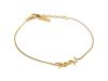 1円 ■美品■ YVESSAINTLAURENT イヴサンローラン ブレスレット アクセサリー レディース ゴールド系 HA4194