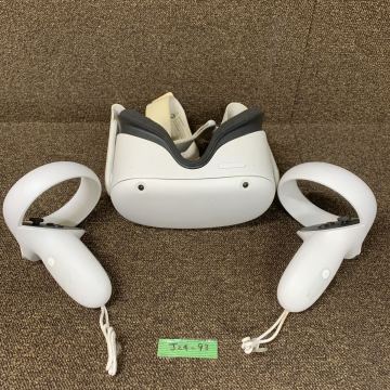 JZ4-93 激安 Meta Quest 2 容量不明 VRヘッドセット コントローラー 動作未確認 中古現状品 ※3回再出品で処分