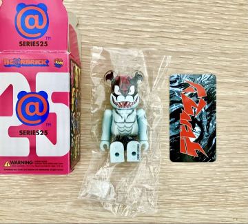 ベアブリック【BE@RBRICK】シリーズ25 シークレット(1/192)　デビルマン（内袋未開封、カード付き）