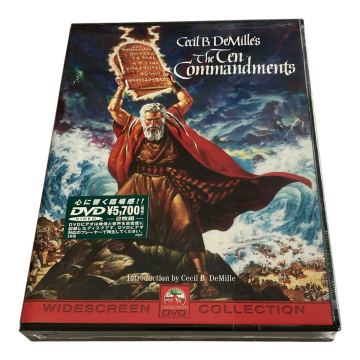 十戒 DVD チャールトンヘストン 未開封
