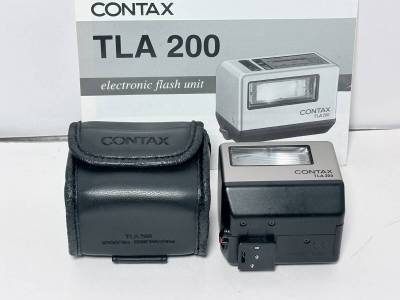 ケース付き 極上品 コンタックス TLA200 CONTAX ストロボ