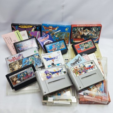 SFC ドラゴンクエスト I・II・III・IV・V・VI 6本セット 箱付き ソフトまとめ売り