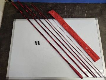 美品 DAIWA 兆 十九 和竿風 6本継 へら竿 竿袋 ダイワ 釣竿 きざし ヘラブナ