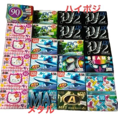 貴重！送料無料！ラスト一点！1円スタート！ノーマル&ハイポジ等まとめて！ カセットテープ大量！！メタル1本＆MD含む！現状品にて！