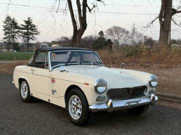 MGミジェット1500（15GA）昭和54年式／走行距離77,988km／左ハンドル／日本仕様／クロームバンパー仕様