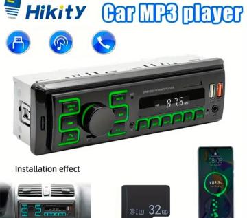 【新品☆セール】1DIN 12V 車載ラジオステレオ、位置情報付きデジタルオーディオ音楽MP3プレーヤー、USB充電＋アプリ接続