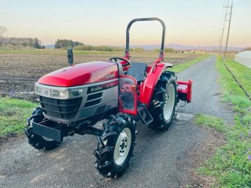 ★ヤンマー US301 エコトラ 30馬力 4WD 619h 低稼働 パワステ 自動水平 PTO逆転付 ニプロCBX1610 ロータリー付 即戦力 那須塩原発★