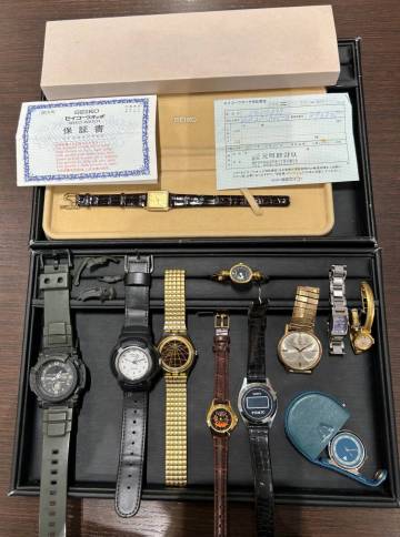 ◆◇#10969A 時計まとめ　11点　腕時計　SEIKO　EXCELINE　G-SHOCK（ジャンク）　Seikomatic 他　ジャンク・不動品◇◆