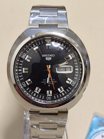 SEIKO 5 SPORTS セイコー ファイブスポーツ 自動巻き 腕時計　黒文字盤 デイデイト 6119-7160 稼働品！！