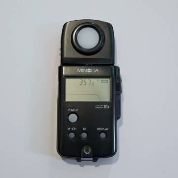 【動作品】MINOLTA COLOR METER IIIF ミノルタ カラーメーター