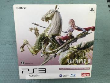 【GN9341/100/0】動作確認済★PS3 ファイナルファンタジーXIII LIGHTNING EDITION★250GB/FF13/FINAL FANTASY XIII/薄型/本体/ライトニング