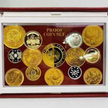 1円~ 造幣東京フェア 2015年 日本の金貨幣 プルーフ貨幣セット 銀約20g 額面666円 記念硬貨 記念貨幣 貨幣組合 造幣局 PT2015z