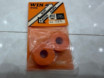 ☆アオヤギ　RX721 SLOT RACING PARTS スロットレーシングパーツ　リアワイドスポンジタイヤ　ayk WIN WITH ☆