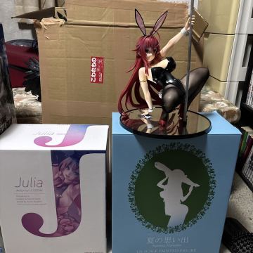 あみあみ&times;Amakuni ジュリア・魔太郎　夏の思い出・ハイスクールDxD リアス・グレモリー　バニー　1/4 フィギュア　まとめセット