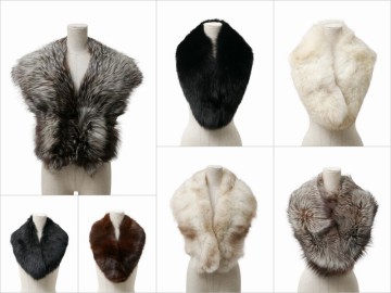 GT2437▲まとめ売り 7点セット SAGA FOX サガフォックス 含む フォックス ファーティペット 本毛皮 ファーショール ストール
