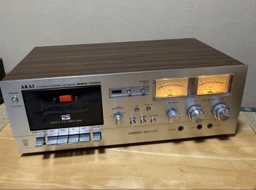 通電OK AKAI GXC-709D　カセットデッキ　アカイ