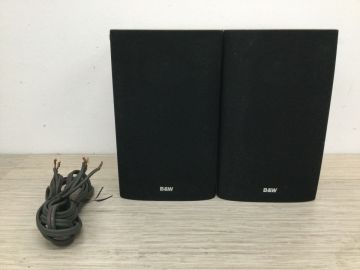 ●営KW617-120【音出し確認済み】B&W Bowers & Wylkins バウアースアンドウィルキンス DM600 S3 ブックシェルフスピーカー オーディオ/t