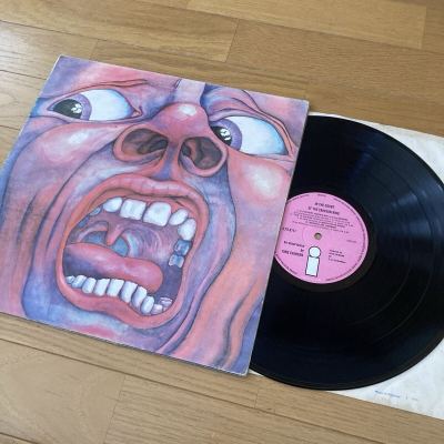 In The Court Of The Crimson King　キングクリムゾンの宮殿　A▽2 B//2　英国オリジナルステレオ盤　King Crimson　