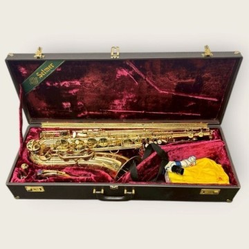F929-O63-1775 HENRI SELMER ヘンリー セルマー Super Action 80 SERIE II テナーサックス 管楽器 マウスピース/ハードケース付き KC