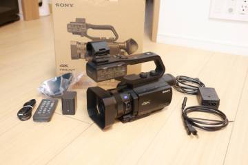 【美品 通電160時間】 SONY HXR-NX80 NXCAM 業務用ビデオカメラ ソニー