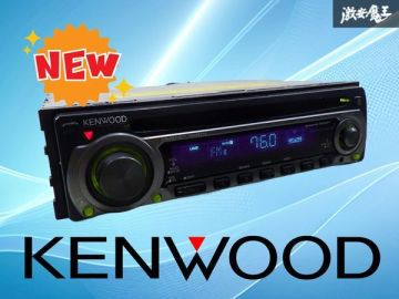【動作確認済み！/保証付き！】KENWOOD ケンウッド RDT-101 汎用品 1DIN CDプレーヤー レシーバー デッキ カーオーディオ AM/FM