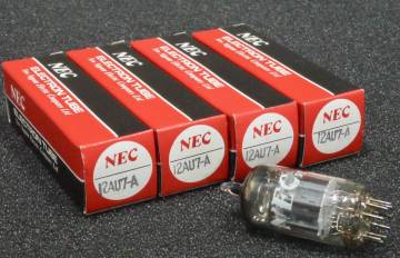 NEC★12AU7-A★4本セット★新品★未使用品★NEC 12AU7A★最終品