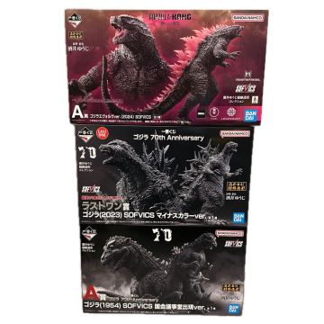 1円〜 未開封 一番くじ ゴジラ 70th Anniversary ラストワン賞 マイナスカラーver. A賞 エヴォルヴ A賞 ゴジラ（1954）坂井ゆうじ SOFVICS