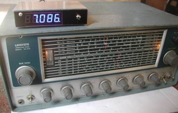Lafayette HA-225　受信機　(周波数カウンター付き動作品)