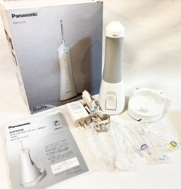 ■ 美品 Panasonic パナソニック ジェットウォッシャー ドルツ EW-DJ55 歯周ポケット・歯間の汚れまで水流洗浄 口腔洗浄器/オーラルケア ★